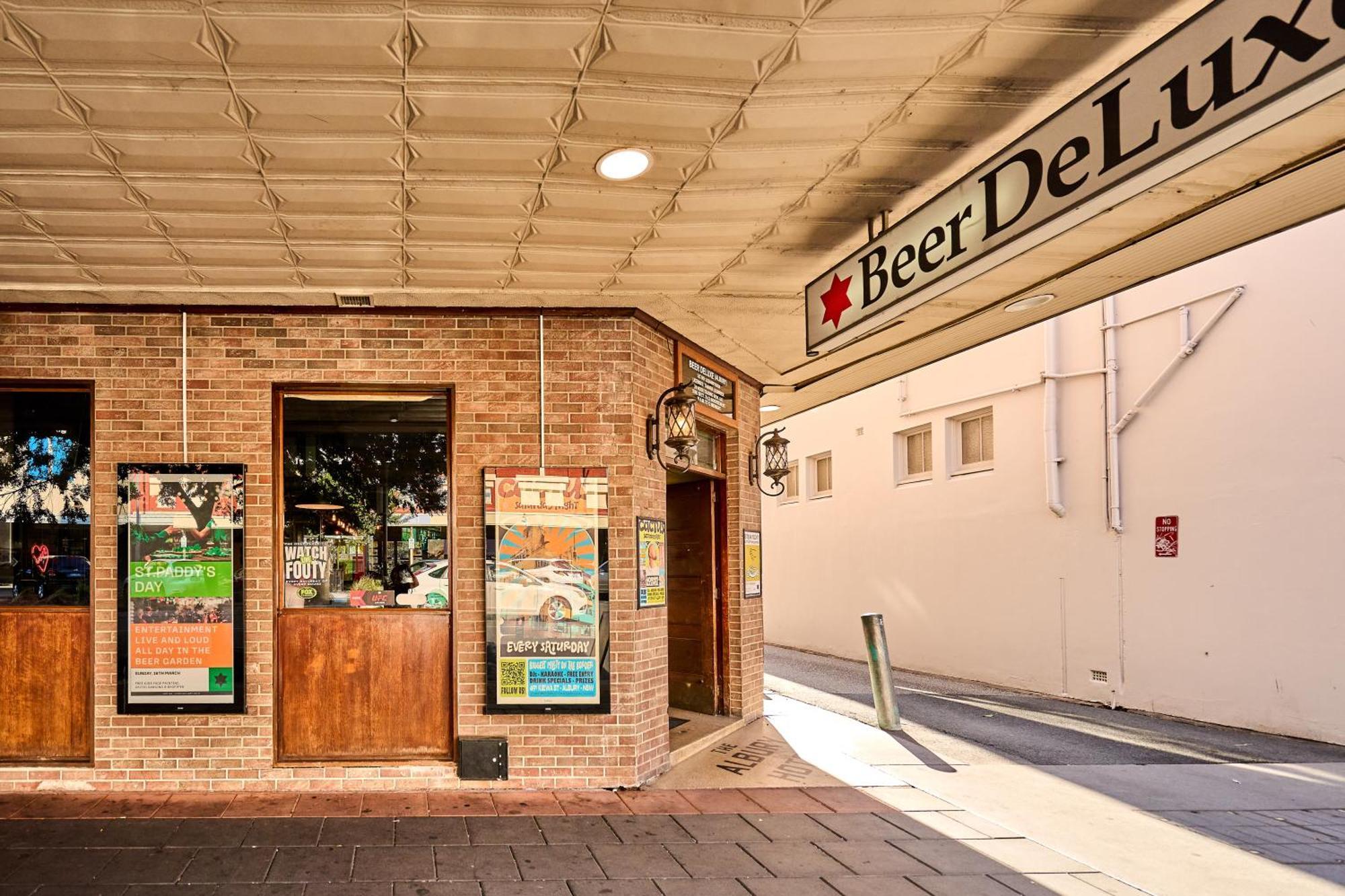 Beer Deluxe Albury Hotel Exterior foto